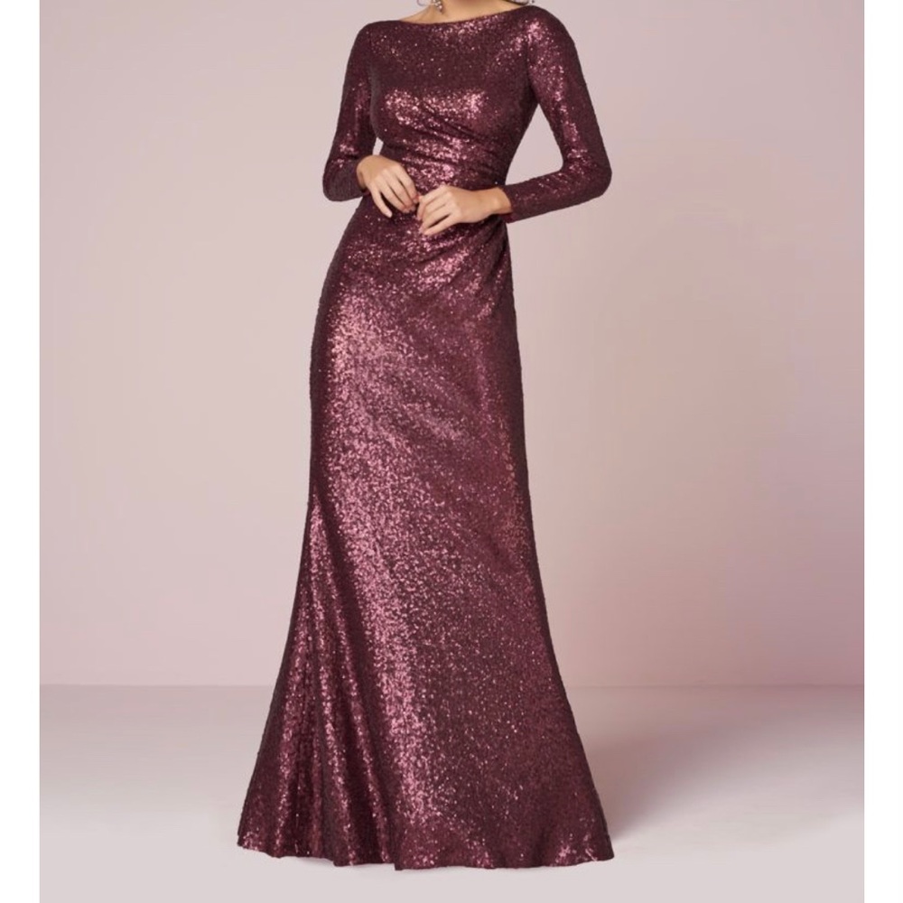 Sequins Long Sleeve Dress